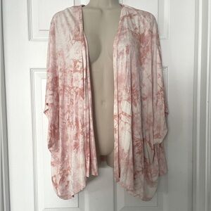 Beautiful Tie Dye Open Wrap Top